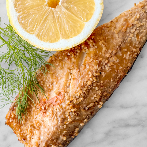 Varmrökt makrillfilé Vitlök Portionsbit 150 g